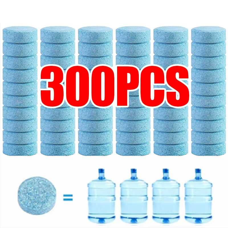 Solid Cleaner Car Windscreen Cleaner Effervescent Tablet Auto Wiper Glass Solid Cleaning Concentrated Tablets Detergent