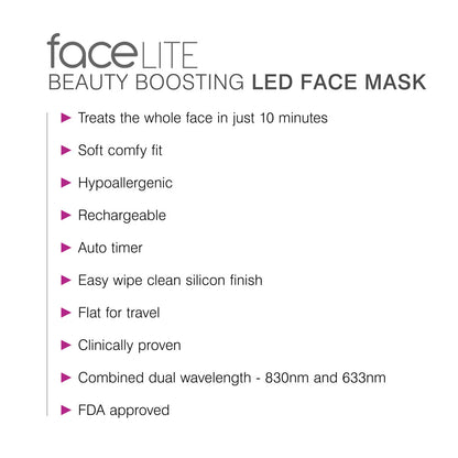 Rio Facelite Beauty Boosting LED Face Mask