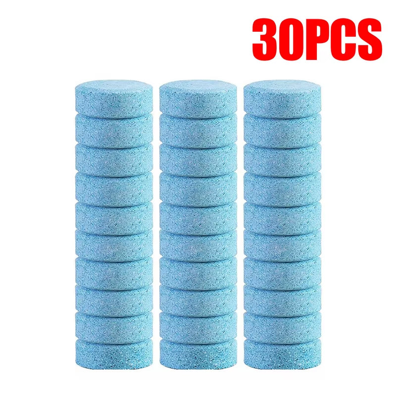 Solid Cleaner Car Windscreen Cleaner Effervescent Tablet Auto Wiper Glass Solid Cleaning Concentrated Tablets Detergent