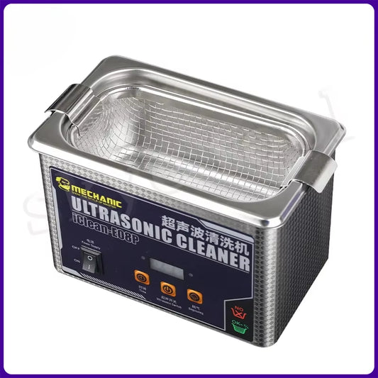 Iclean-E08P Ultrasonic Cleaner 80W High Frequency Multifunctional Cleaning IC 800ML Ultrasonic Cleaning Cleaning Bath