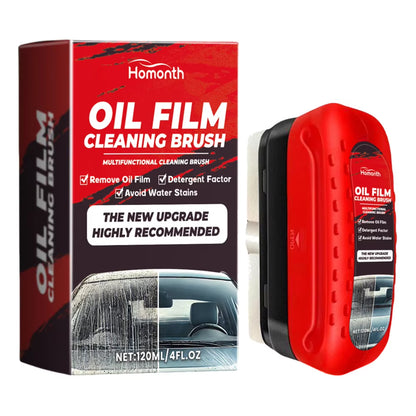 Car Glass Cleaning Brush Automotive Oil Film Cleaning Brush Prevents Rain and Fog Universal Glass Cleaning Wipe Board