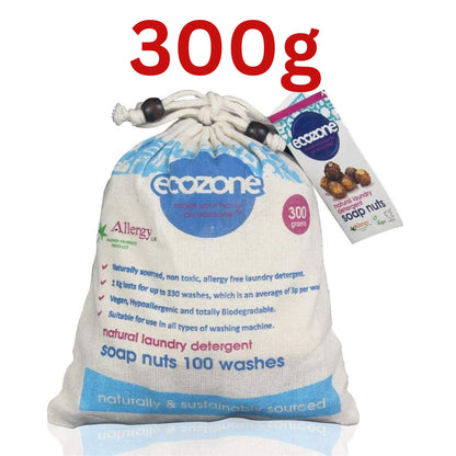 Ecozone Soap Nuts 1Kg Indian Wash Nut Replaces Powder Detergent 330 Bag