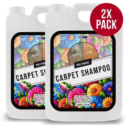 CARPET SHAMPOO CLEANER CLEANING DETERGENT 10L ODOUR PET DEODORISER VAX FLORAL