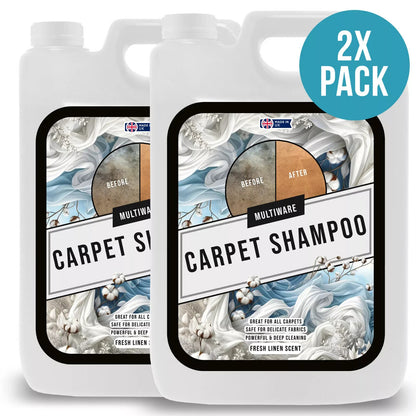 CARPET SHAMPOO CLEANER CLEANING DETERGENT 10L ODOUR PET DEODORISER VAX LINEN