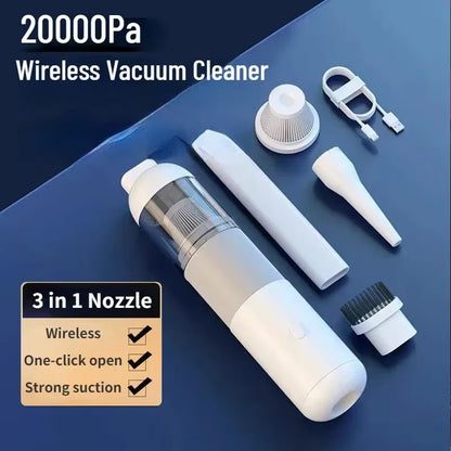 Xiaomi Wireless Car Vacuum Cleaner New 3-In-1 Automobile Vacuum Cleaner Portable Robot Vacuum Cleaner Mini Handheld Dust Catcher